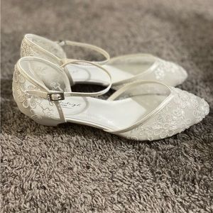 G Westerleigh Estella Bridal Shoes Size 41